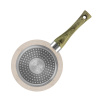 Ковш ENDEVER Stone-Beige-16K с крышкой ?16 см