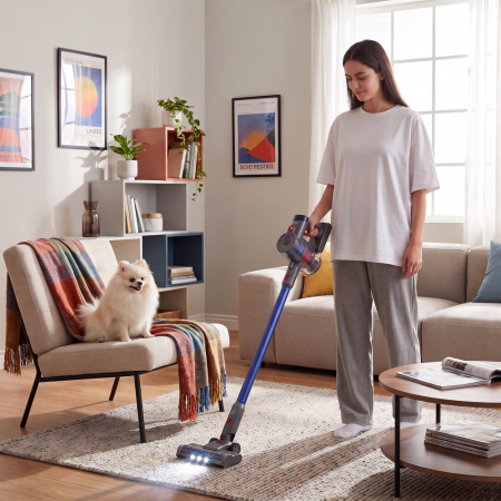 Вертикальный пылесос циклонного типа аккумуляторный ENDEVER SKYCLEAN VC-304