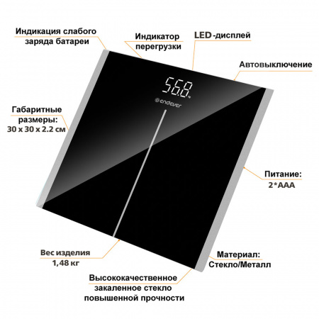 Электронные весы ENDEVER AURORA-567