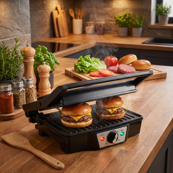 Электрический пресс-гриль ENDEVER GRILLMASTER-120
