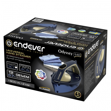 Универсальный ручной отпариватель ENDEVER ODYSSEY Q-468