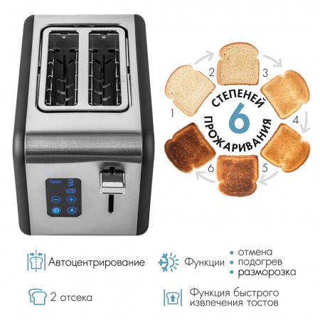 Тостер электрический TUAREX TK-6002
