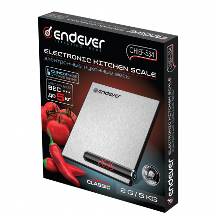 Весы кухонные электронные ENDEVER CHIEF-534