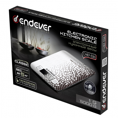 Весы кухонные электронные ENDEVER CHIEF-536