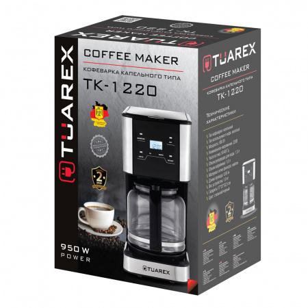 Кофеварка капельного типа TUAREX TK-1220