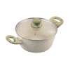Кастрюля ENDEVER Stone-Beige-20C с крышкой ?20 см
