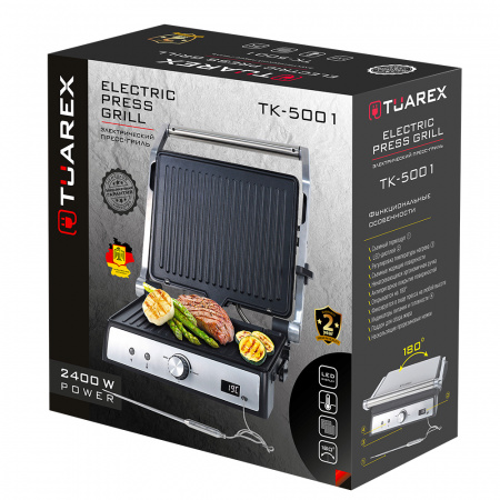 Электрический пресс-гриль TUAREX TK-5001