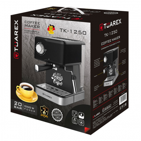 Кофеварка рожкового типа TUAREX TK-1250