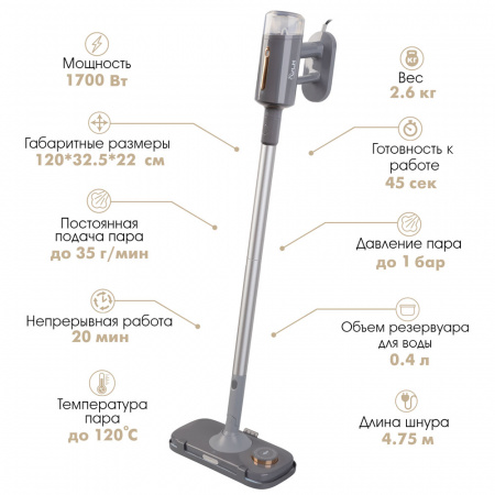 Паровая швабра VLK Rimmini 8200